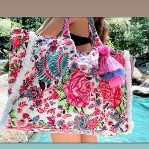 Boho Rose Tote